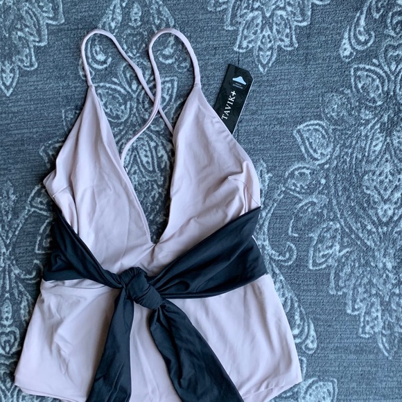 Tavik Candice One Piece Clay/Black Colorblocked XS - Picture 4 of 8